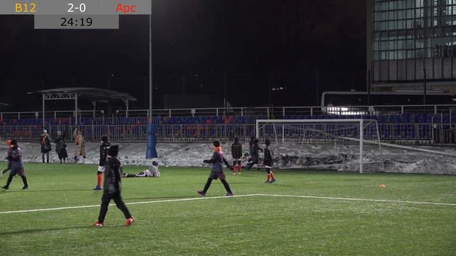 24.12.2022 Вымпел 2012 - Арсенал Москва, счет 2-0 смотреть онлайн
