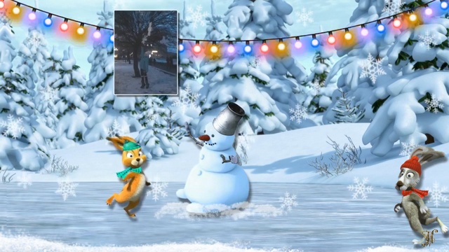 Маши и Медведь справляют Новый Год