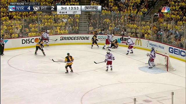 NHL Stanley Cup 2016 . NY Rangers - Pittsburgh 4 - game 2 ( NHL playoffs R1 ) -2 смотреть онлайн