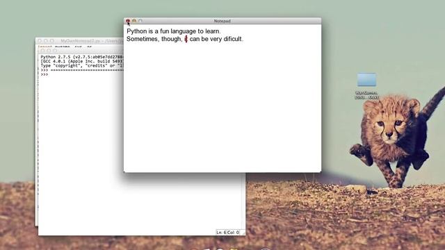 A notepad program written in Python with Pygame PART 1 смотреть онлайн