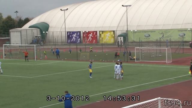ФК Строгино - ФК Ника 3 лига 03.10.2012 смотреть онлайн