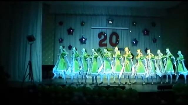 Танец "Девичий пляс", Образцовый хореографический ансамбль "Фантазия", преподаватель Проказов Э.Б. смотреть онлайн