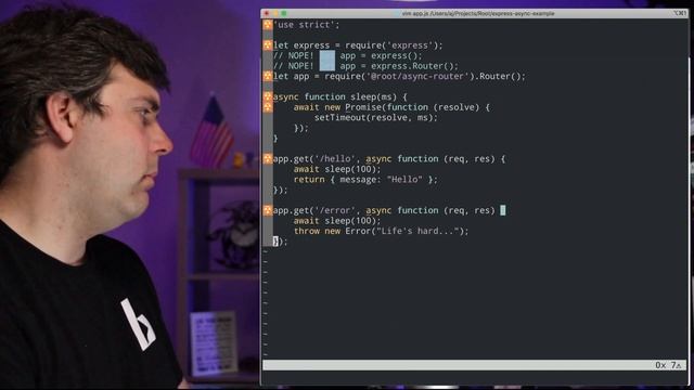 Async, Await, and Promises in Express for Node.js смотреть онлайн