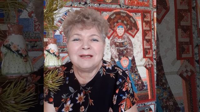 Вступление к Лоскутному проекту "Родная" смотреть онлайн