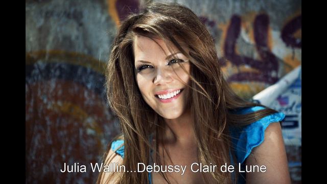 Debussy: Clair de Lune, piano, Julia Wallin смотреть онлайн