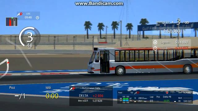 Assetto Corsa Bahrein busz teszt смотреть онлайн