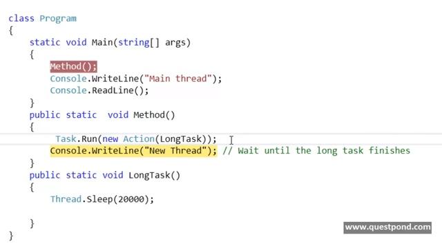 What are Async and Await ( .NET 4.5 Interview question with answers)? смотреть онлайн
