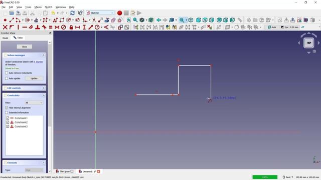 FreeCAD How To Polyline Tutorial For Beginner смотреть онлайн