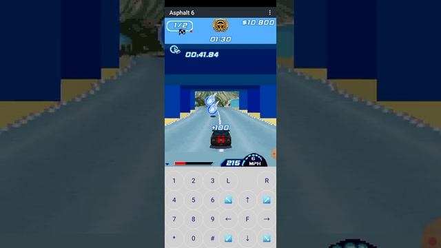 Asphalt 6 Adrenaline Android java game Bahamas in Time Attack смотреть онлайн