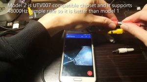 How to use EasyCap and USB WebCam  on Android device via USB Camera App