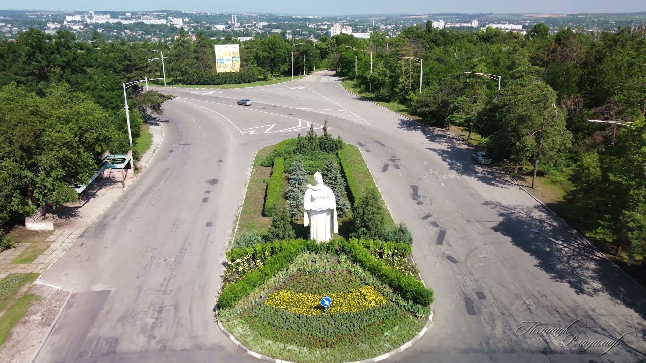 4К Бельцы с высоты птичьего полета-он прекрасен.