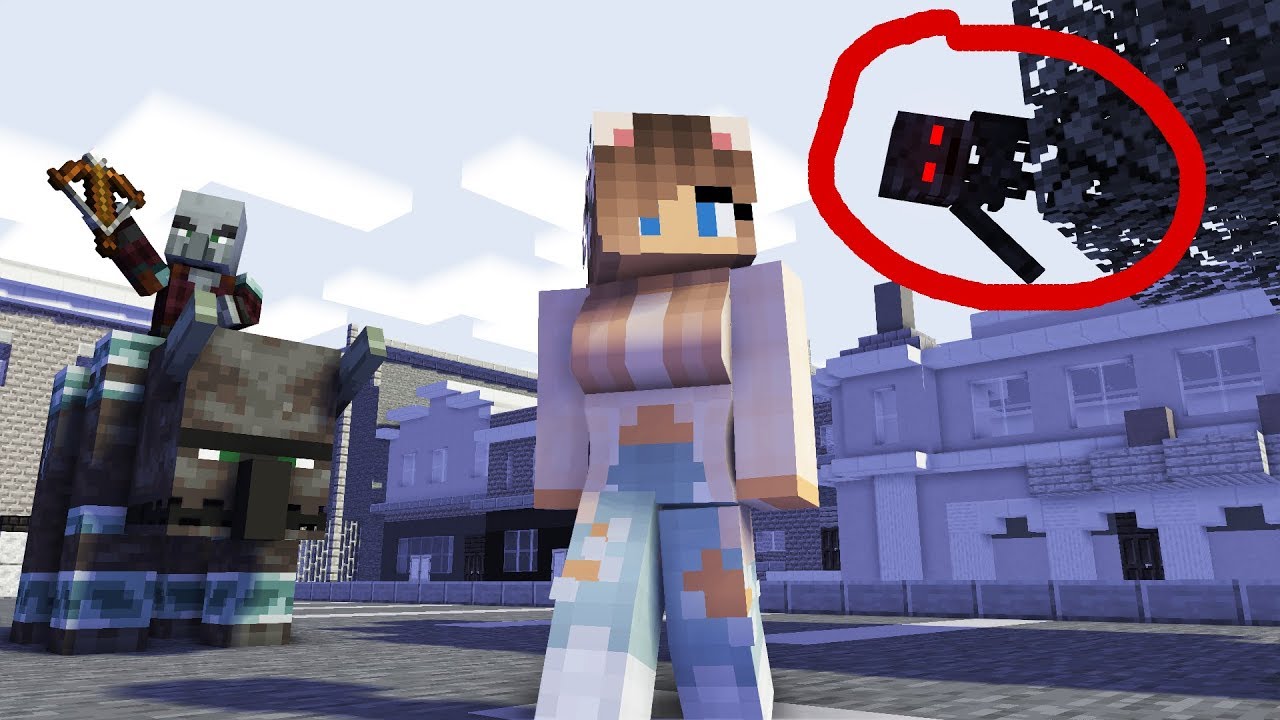 Monster School : Wither Skeleton BECAME VILLAIN - Minecraft Animation смотреть онлайн