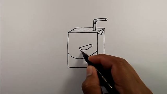 How to draw apple juice box | Easy Drawings смотреть онлайн