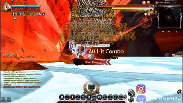 Dragon Nest SEA - Artillery With Rune 745% Sunset Training Ground F20 Gameplay - Dual Core Calberos смотреть онлайн