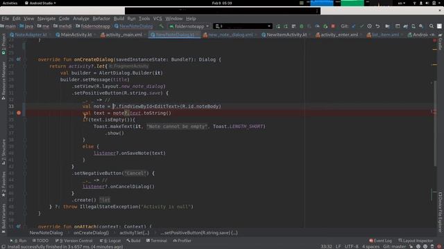 Access Views on Android's DialogFragment смотреть онлайн