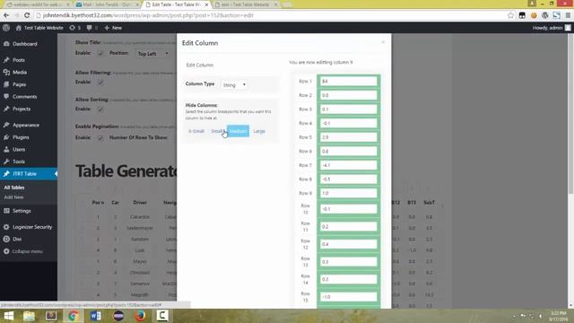 Wordpress Responsive Tables Plugin - JTRT Responsive Tables v3.0.0 смотреть онлайн