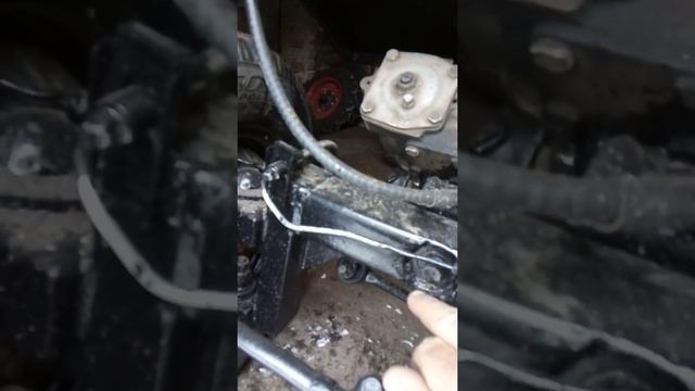 передняя балка на Мини трактор своими руками. смотреть онлайн