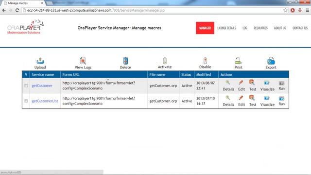 AuraPlayer - Automatically create Webservices from Oracle Forms business processes смотреть онлайн