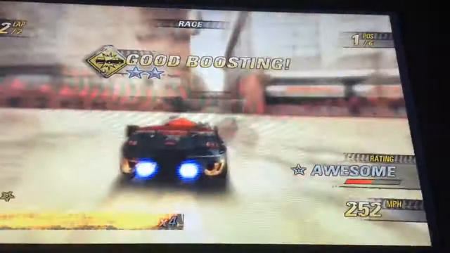 Burnout Revenge: Motor City Short R (45:98) lap смотреть онлайн