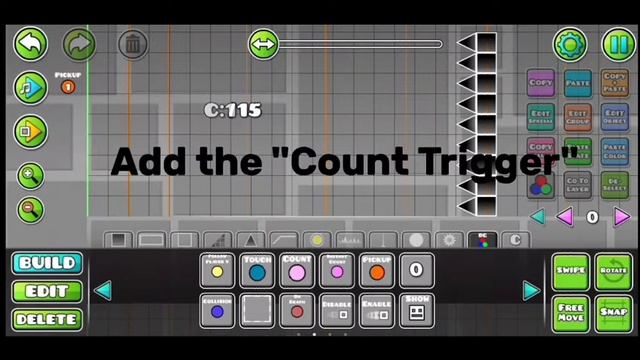 How to a make "Click Counter/Spam Counter" | Geometry Dash | Tutorial #6 смотреть онлайн