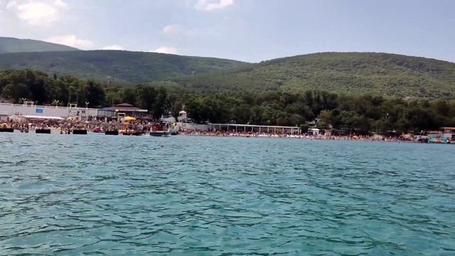 4к@30fps Кабардинка пляж Оазис и виды с воды/ no comments смотреть онлайн