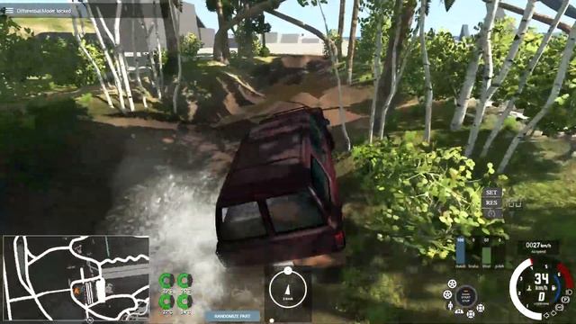 Off-Roading On Gridmap | BeamNG.drive смотреть онлайн