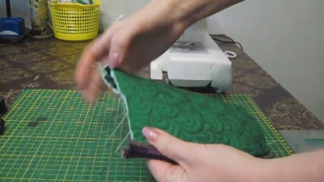 сумки своими руками - косметичка в одном стиле с сумкой - уроки шитья смотреть онлайн