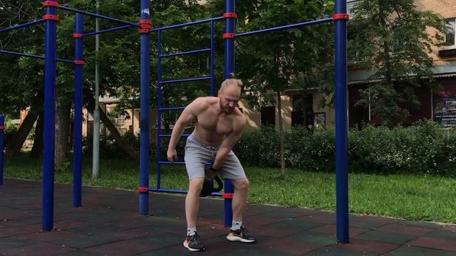 Супер тренировка на все тело. Гиря и турник в помощь. #онлайнтренер #functionaltraining #кроссфит смотреть онлайн