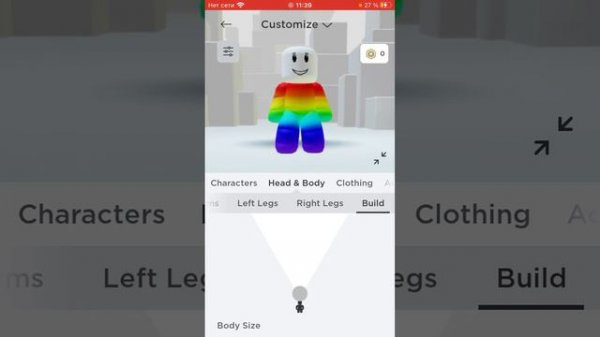 Как сделать маленький скин который бесплатный в роблокс