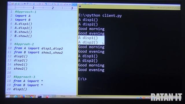 Learn Python Tutorials || Pacakages Part - 1 by Ratan sir смотреть онлайн