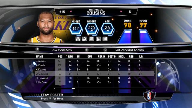 NBA2K14-2020 Roster (All 30 NBA Teams) [Mackubex] смотреть онлайн