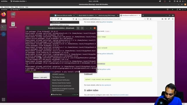Node Box Guide 08 - Electrum Wallet смотреть онлайн