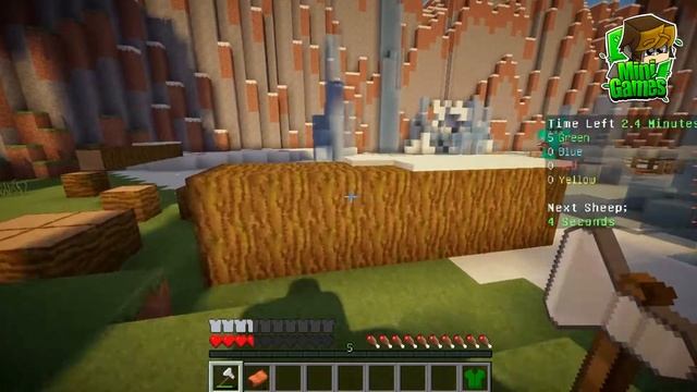 Minecraft mini-game: Sheep Quest (Таскаем овец) смотреть онлайн