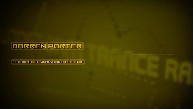 Darren Porter - Remember When (Soundstorm Extended Mix) смотреть онлайн