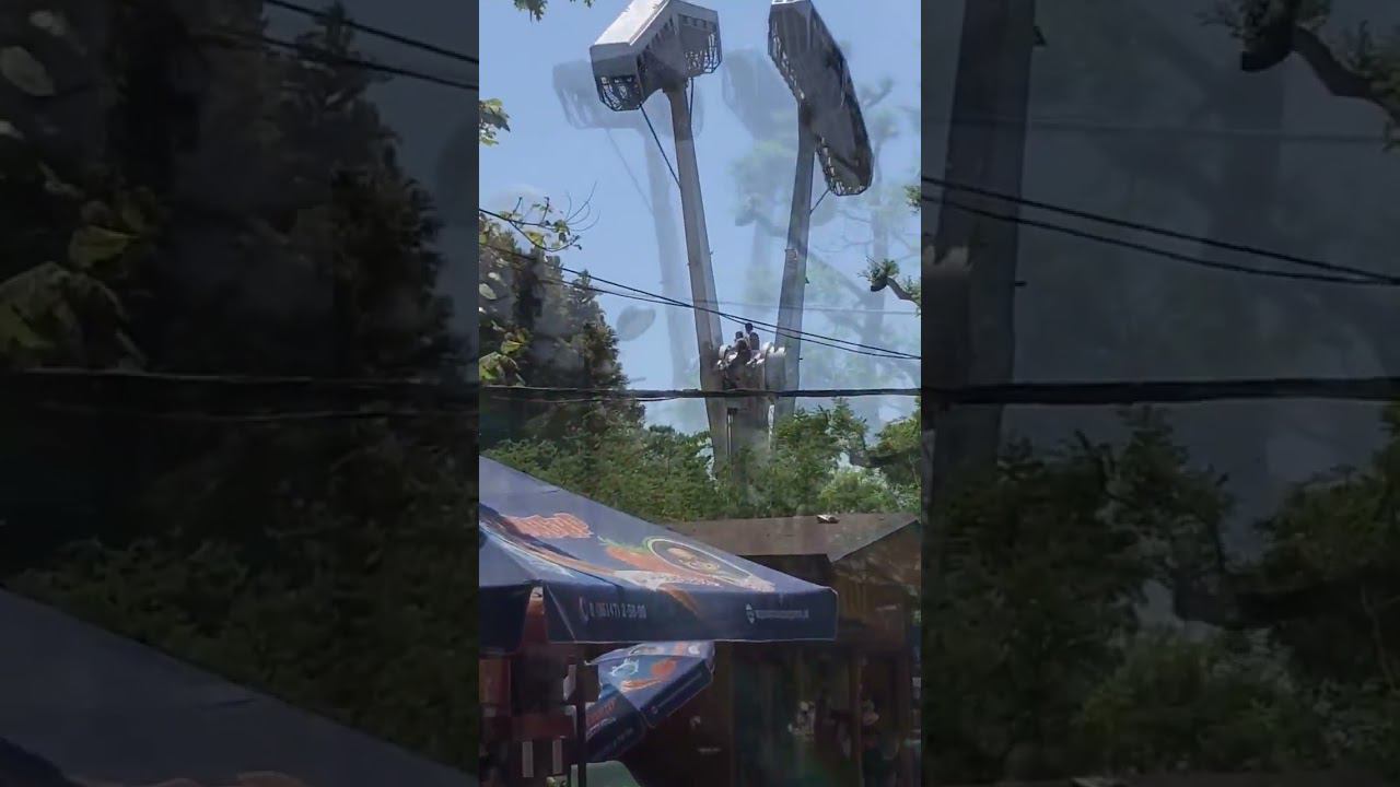 Самый экстримальный аттракцион лазаревского парка - камикадзе #shorts #kamikaze #лазаревское смотреть онлайн