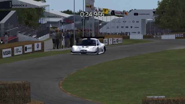 Goodwood Hill Climb - FCR S52 - Assetto Corsa смотреть онлайн