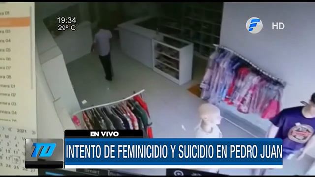 Nuevo intento de feminicidio y suicidio en Pedro Juan Caballero смотреть онлайн