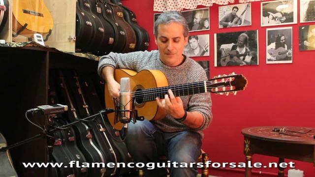 Maximiano Fontiveros 2005 flamenco guitar for sale played by Pedro Javier González смотреть онлайн