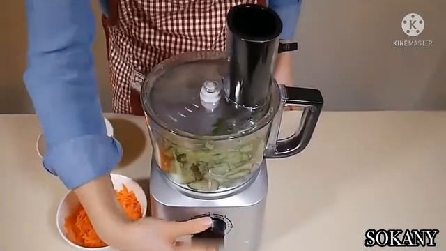 SOKANY Food Processor 13in1 Model: FP-201 смотреть онлайн