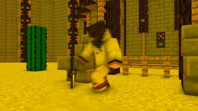 Битва гладиаторов - Майнкрафт анимация в Mine-Imator смотреть онлайн