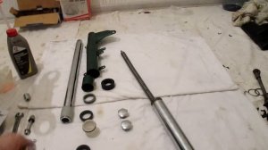 Мотоцикл Урал М67-36. Сборка Вилки!