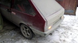 Ваз 2108 Атом, диаметр трубы 63 5мм, резонатор и глушитель Mg Race