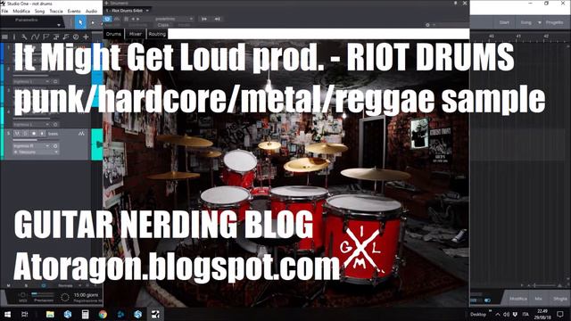 Riot drums - hardcore sample смотреть онлайн