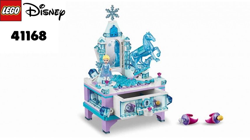 Сборка конструктора Лего - Шкатулка Эльзы (41168) смотреть онлайн