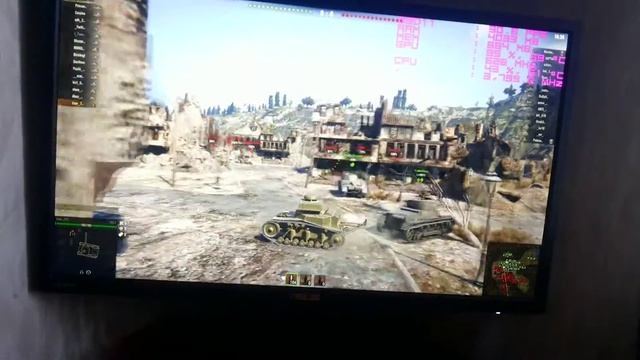 Palit GeForce GTX 260 896Мб + i5 4670, тест танки World of Tanks на ультра 1920x1080 Full HD смотреть онлайн