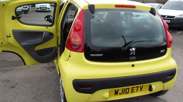 2010 (10) Peugeot 107 1.0 Urban 5 Dr Auto смотреть онлайн