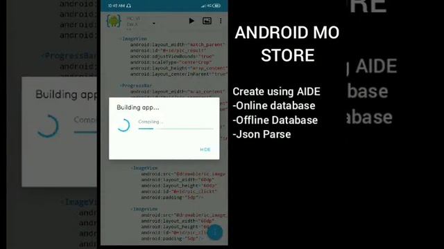 Aide ide: Create android mod store application using android phone (2020) смотреть онлайн