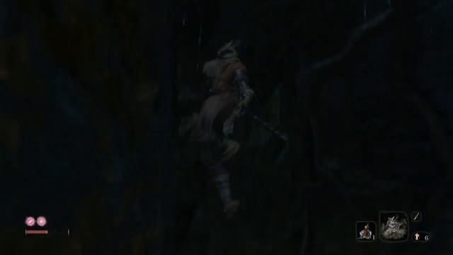 Sekiro Cheese kill the purple ninja mini boss. Nets the mist raven shinobi tool! смотреть онлайн