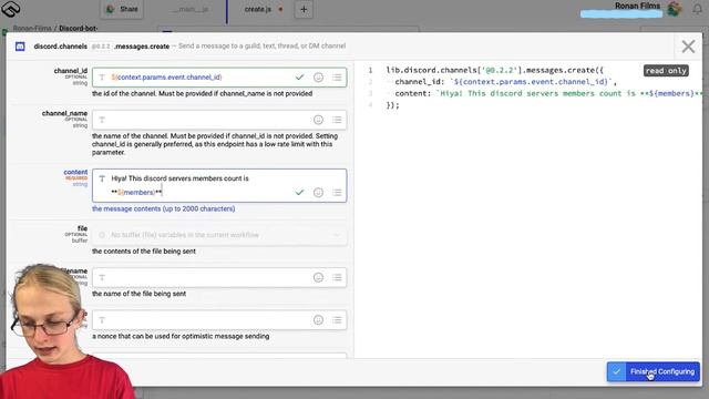 How To Code a Discord Bot w/ Ronan Films смотреть онлайн