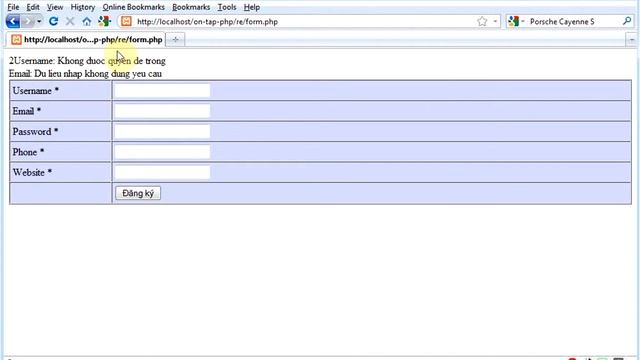 Kiểm tra giá trị đầu vào input - PHP Validate - Video 006 смотреть онлайн